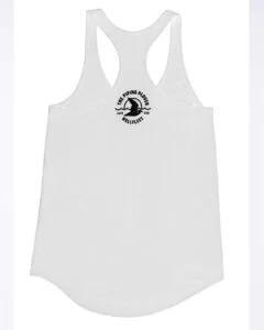 Racerback Tank Top (White) - S