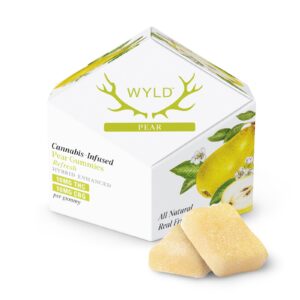 Pear "Refresh" 1:1 (THC:CBG) Gummies | Wyld