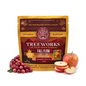 Fall Flow Cranberry Apple Pie *Happy* Hash Rosin Gummies w/ CBG | Hummies