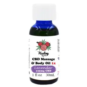 1oz Lavender 1x Massage & Body Oil (1oz)