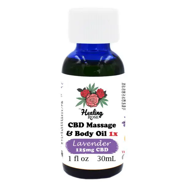 1oz Lavender 1x Massage & Body Oil (1oz)