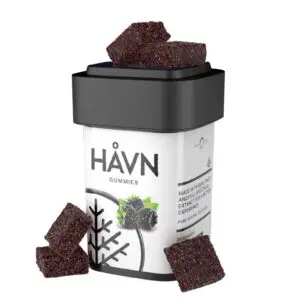 Blackberry Indica Gummies 2:1 THC:CBN