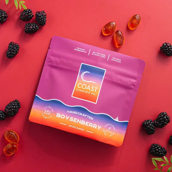 Boysenberry Gummies 1:4:1 (THC:CBD:CBC)