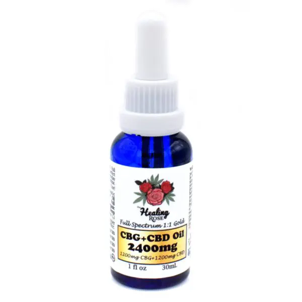 CBG + CBD 1:1 Full-Spectrum Oil 2400mg  (30 ml)