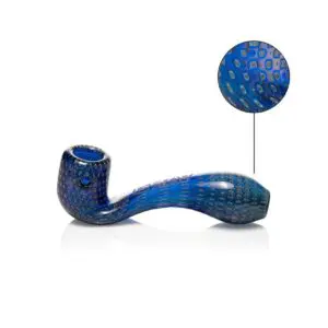 GRAV Mini Sherlock Bubble Trap (Blue) | The Piping Plover Dispensary GRAV Mini Sherlock Bubble Trap (Blue)
