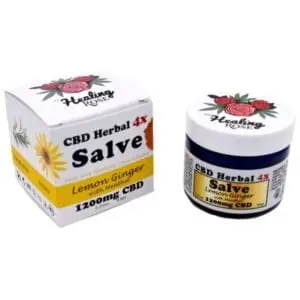 Lemon Ginger w/Menthol CBD Herbal Salve (2.25 oz) | The Piping Plover Dispensary Lemon Ginger w/Menthol CBD Herbal Salve (2.25 oz)