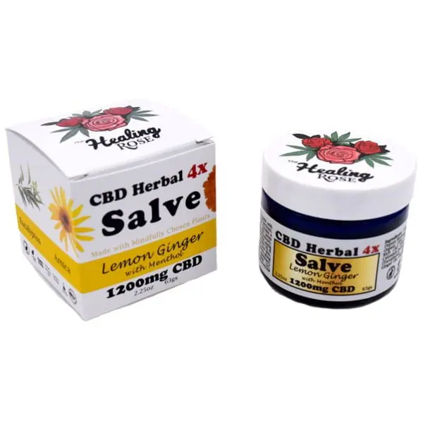 Lemon Ginger w/Menthol CBD Herbal Salve (2.25 oz) | The Piping Plover Dispensary Lemon Ginger w/Menthol CBD Herbal Salve (2.25 oz)
