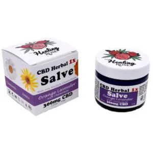 Orange Lavender w/ Chamomile CBD Herbal Salve (300mg CBD)