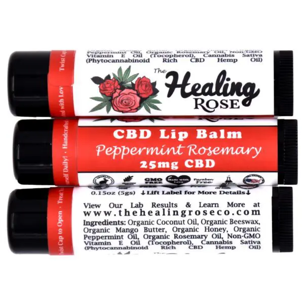 Peppermint Rosemary Lip Balm