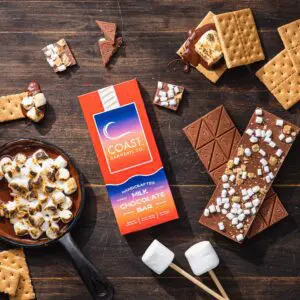 S'mores Milk Chocolate Bar | The Piping Plover Dispensary S'mores Milk Chocolate Bar