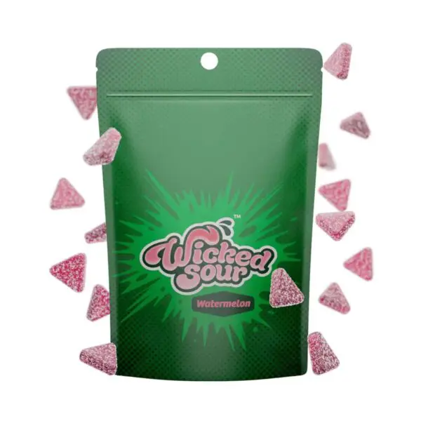 Wicked Sour Watermelon Gummies