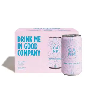 Grapefruit Rosemary Seltzer 2:1 CBD:THC (6-pack)