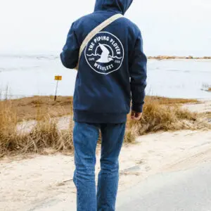 Heavyweight GOTS® Organic Cotton Hoodie Sweatshirt (Navy) - S