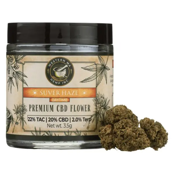 High CBD Suver Haze (3.5g CBD Hemp Flower)