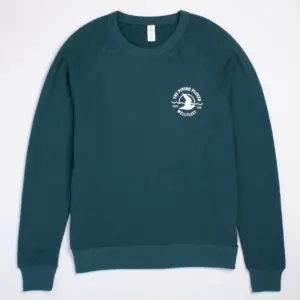 Light Crewneck Sweatshirt (Dark Green) - 2XL
