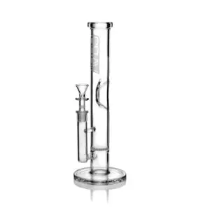 Medium Straight Bong w/ Disc Base