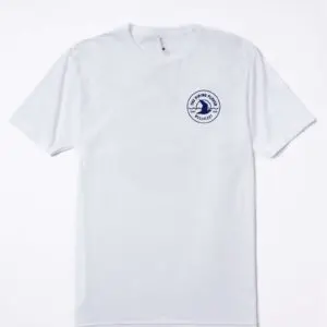 T-shirt (WHT w/ BLUE) - XL