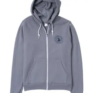 Zip Hoodie (Grey) - L