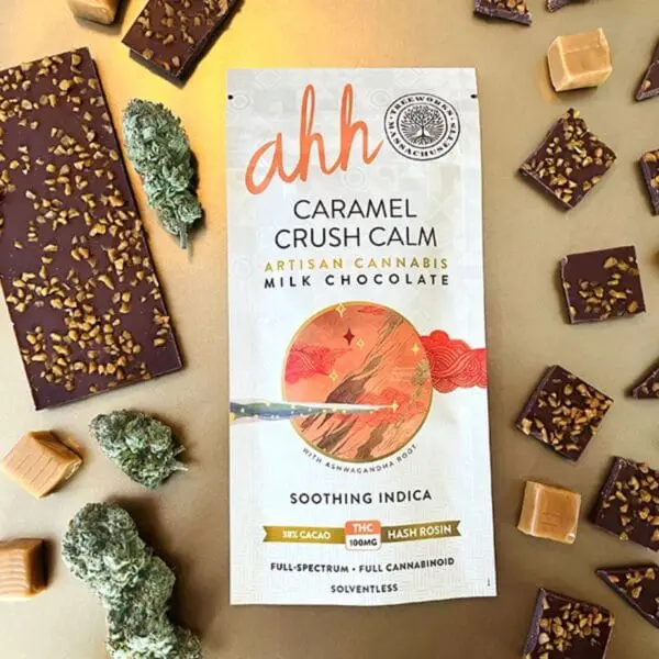 Caramel Crush Milk Chocolate Bar *Indica*