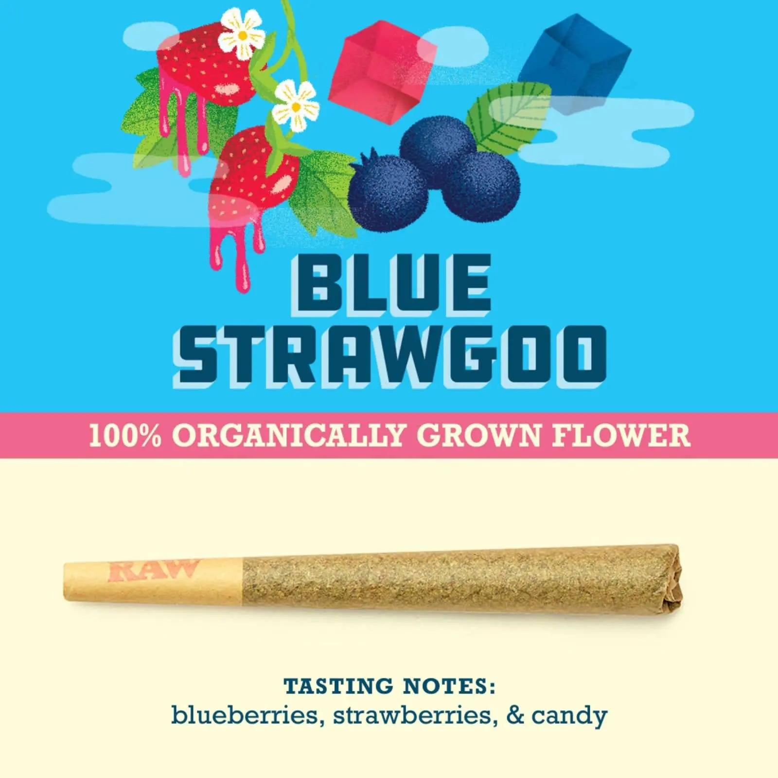 Blue Strawgoo (1.0g Pre-Rolled Joint) | The Piping Plover Dispensary Blue Strawgoo (1.0g Pre-Rolled Joint)