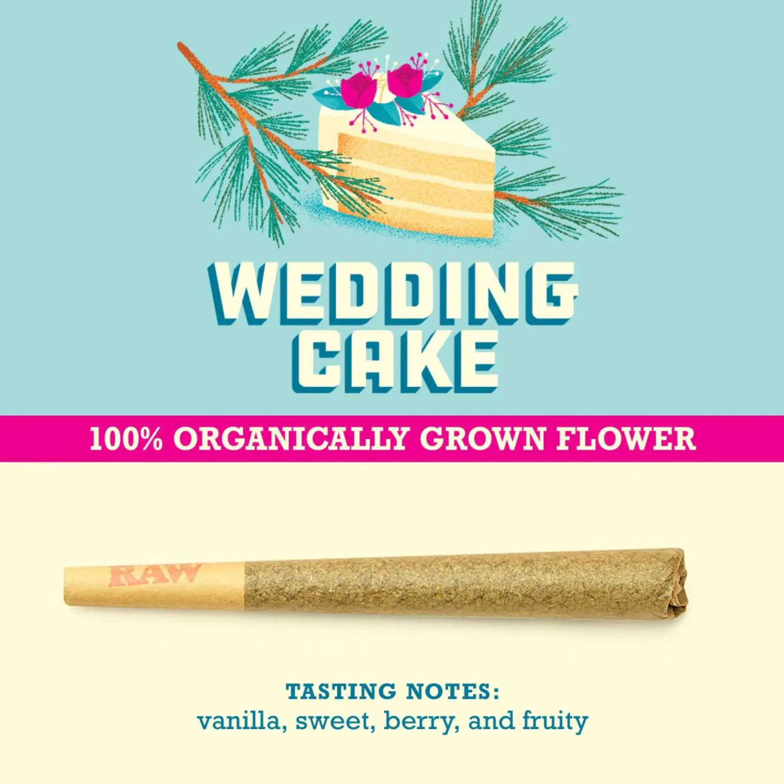 Wedding Cake (1.0g Pre-Rolled Joint) | The Piping Plover Dispensary Wedding Cake (1.0g Pre-Rolled Joint)