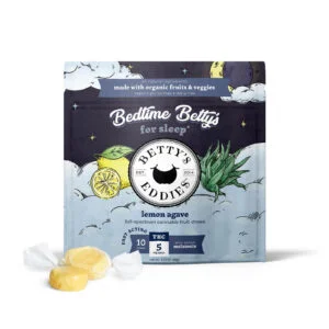 Bedtime Betty’s – Lemon Agave Fruit Chews (5:2 THC:Melatonin)