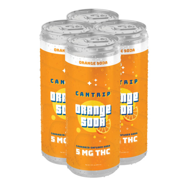 Cantrip Orange Soda 5mg 4pk