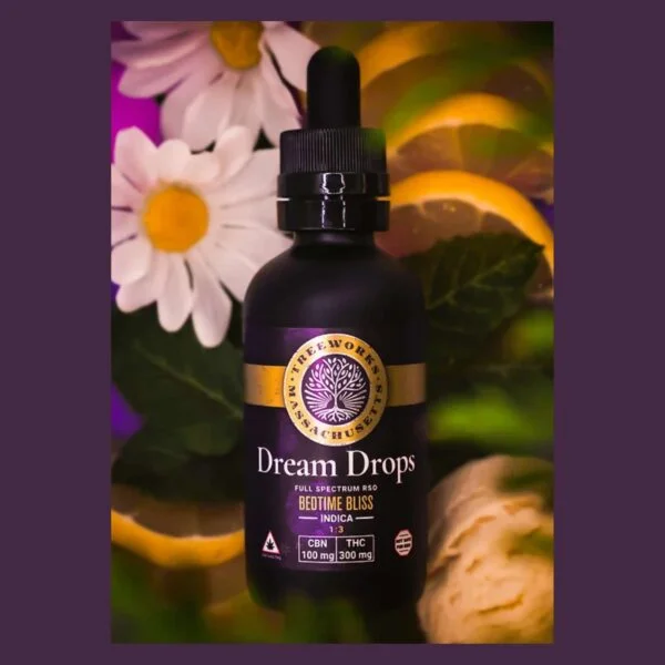 Dream Drops 1:1 CBN:THC (60mL) RSO Tincture