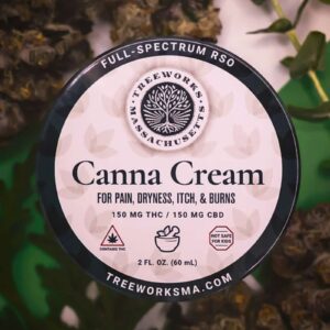 Full Spectrum RSO Canna Cream (1:1 CBD:THC)