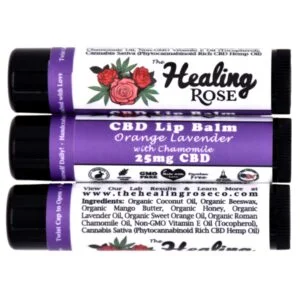 Orange Lavender with Chamomile Lip Balm (.15oz)