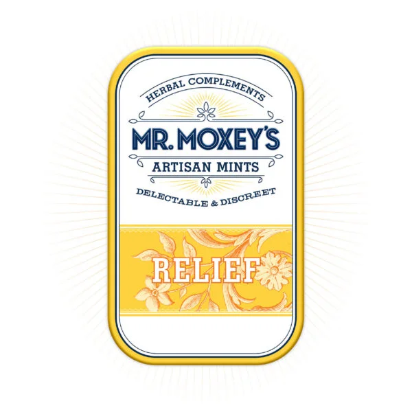 Relief Ginger 5:1:5 CBD:THC:CBG Mr. Moxey's Mints