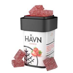 Strawberry Hybrid 1:1 THC:CBD Gummies
