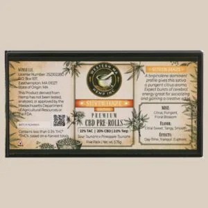 Suver Haze  (2.5g Pre-Roll Pack 0.5g 5pk)
