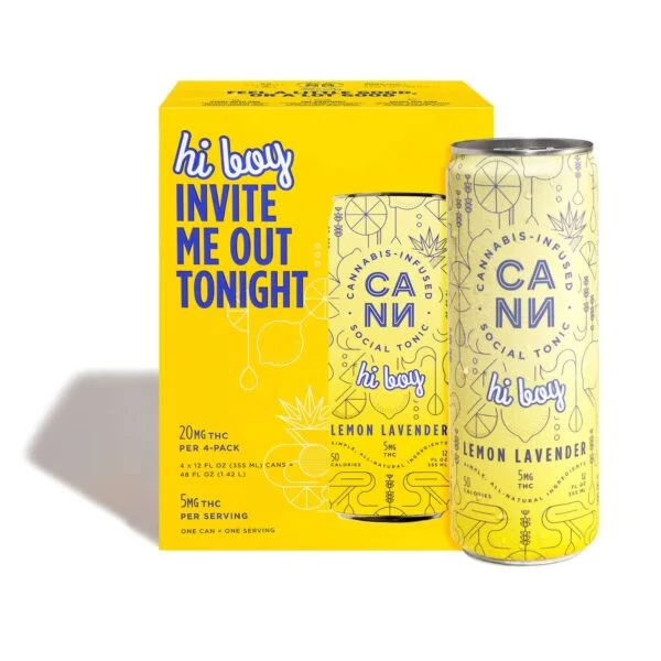 Lemon Lavender Seltzer "Hi Boy"