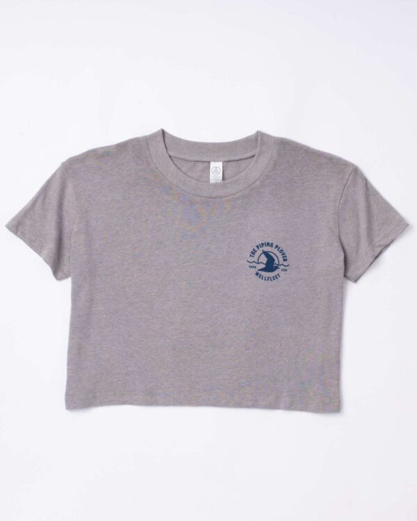 Crop Top T-Shirt (Grey) - XS