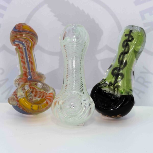 Hand-Blown Glass Pipe (medium)