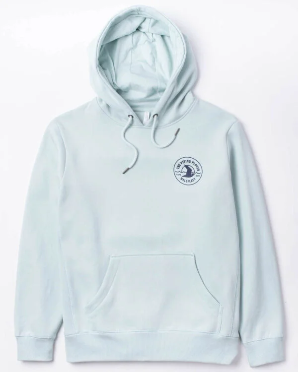 Heavyweight GOTS® Organic Cotton Hoodie (Seafoam Blue) - L