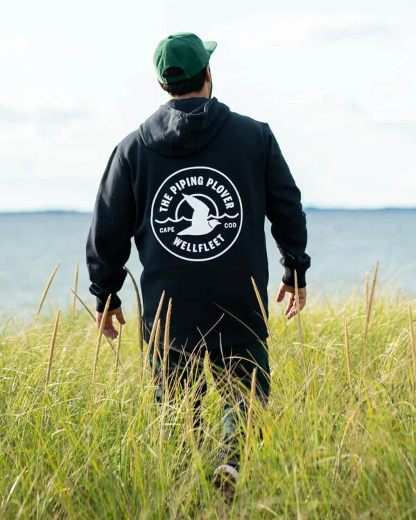 Heavyweight GOTS® Organic Cotton Hoodie Sweatshirt (Black) - S
