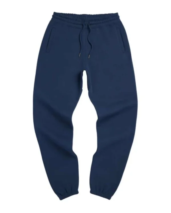 Heavyweight GOTS® Organic Cotton Sweatpants (Navy) - L