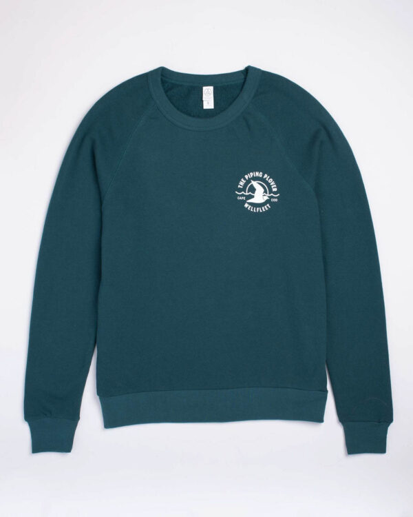 Light Crewneck Sweatshirt (Dark Green) - XS