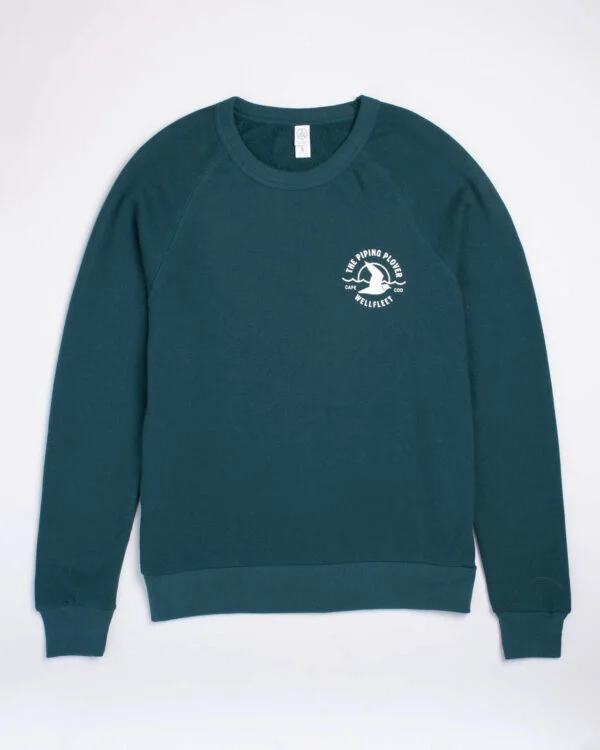 Light Crewneck Sweatshirt (Dark Green) - XS