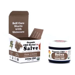 Raw Cocoa CBD Herbal Salve (2.25 oz)