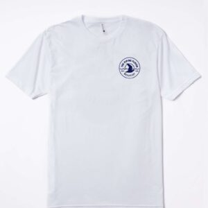 T-shirt (WHT w/ BLUE) - XL