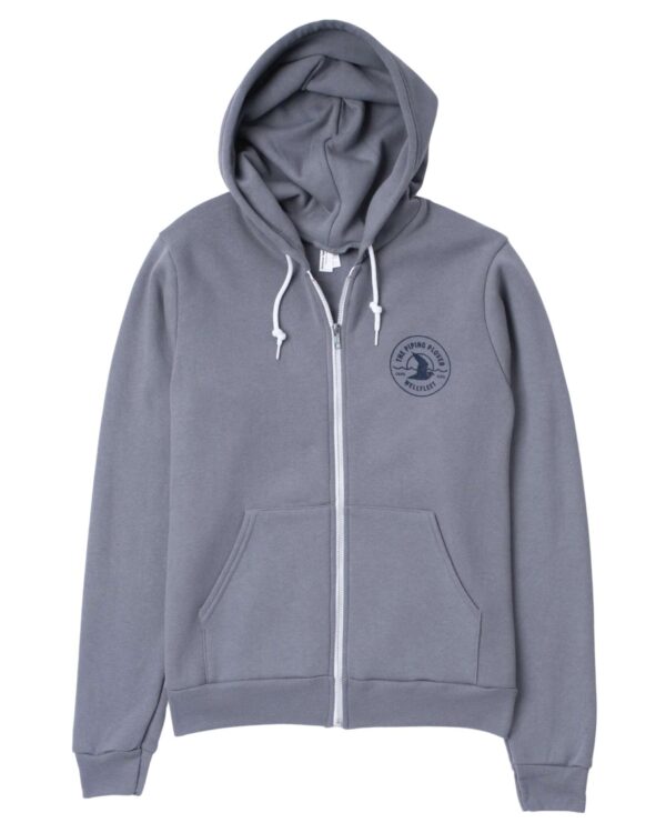 Zip Hoodie (Grey) - M