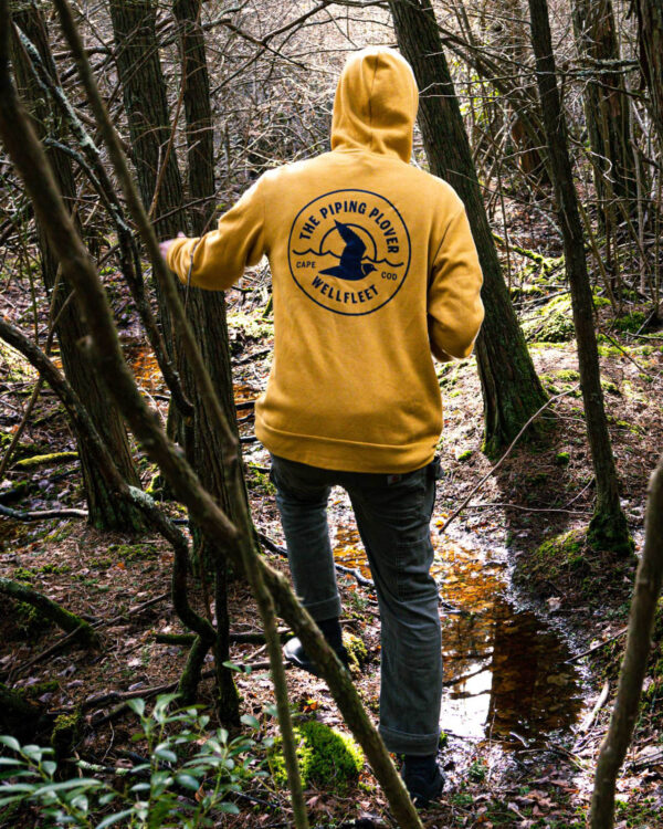 Zip Hoodie (Mustard) - L