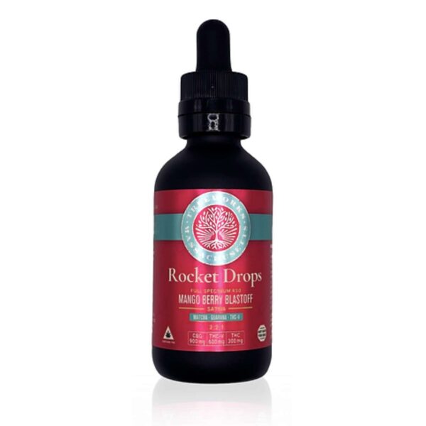 Rocket Drops 3:2:1 CBG:THCV:THC (60mL RSO Tincture)