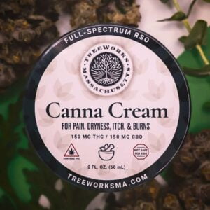Extra Strength Full Spectrum RSO Canna Cream (1:1 CBD:THC)