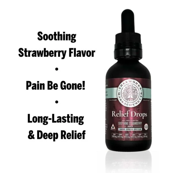 Relief Drops CBD+CBC+CBN+CBG+CBT+THC (60mL) RSO Tincture