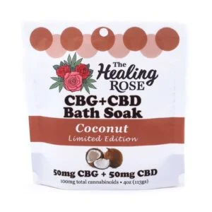 Coconut CBG + CBD Bath Soak (4oz)