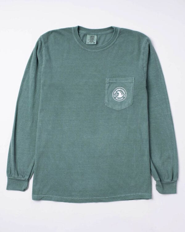 Long-Sleeve Pocket Tee (Island Reef) - L